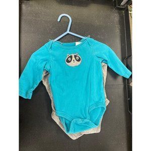 Pair of jumping beans long sleeve onesies